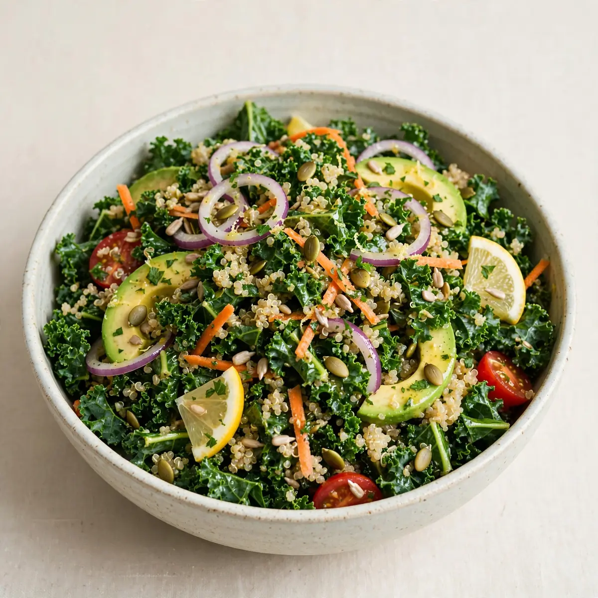 10-Minute Kale and Quinoa Salad for Busy Weeknights