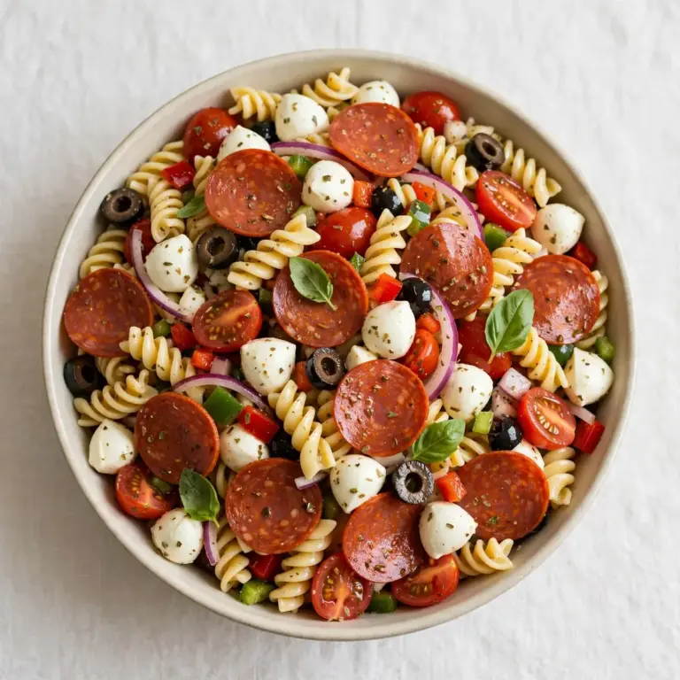 15-Minute Classic Italian Pasta Salad for Busy Weeknights