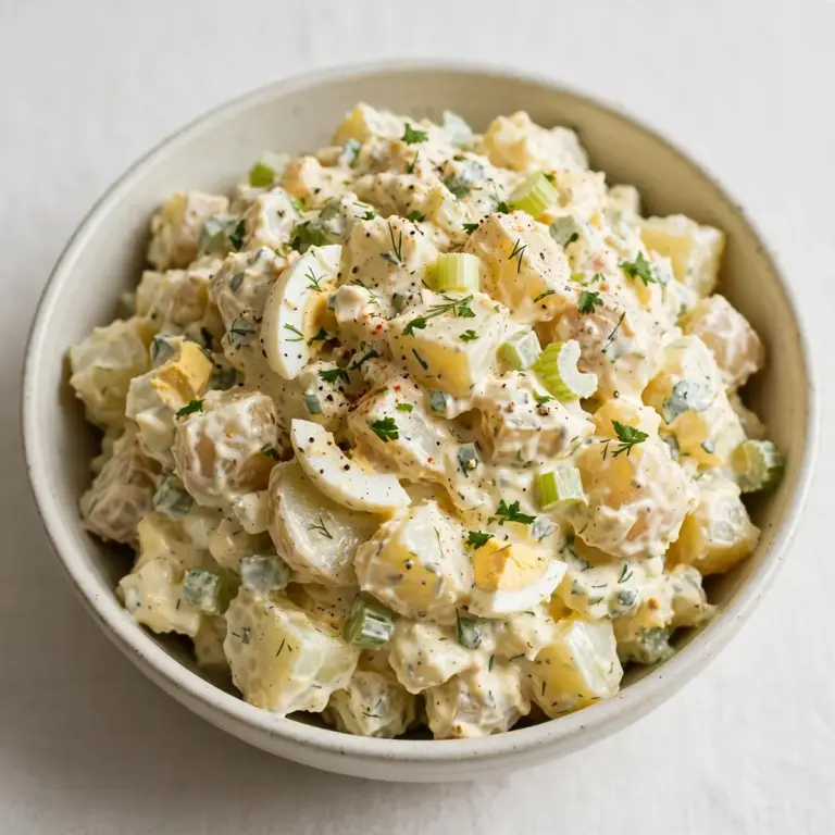 15-Minute Creamy Potato Salad Make Ahead Dinner