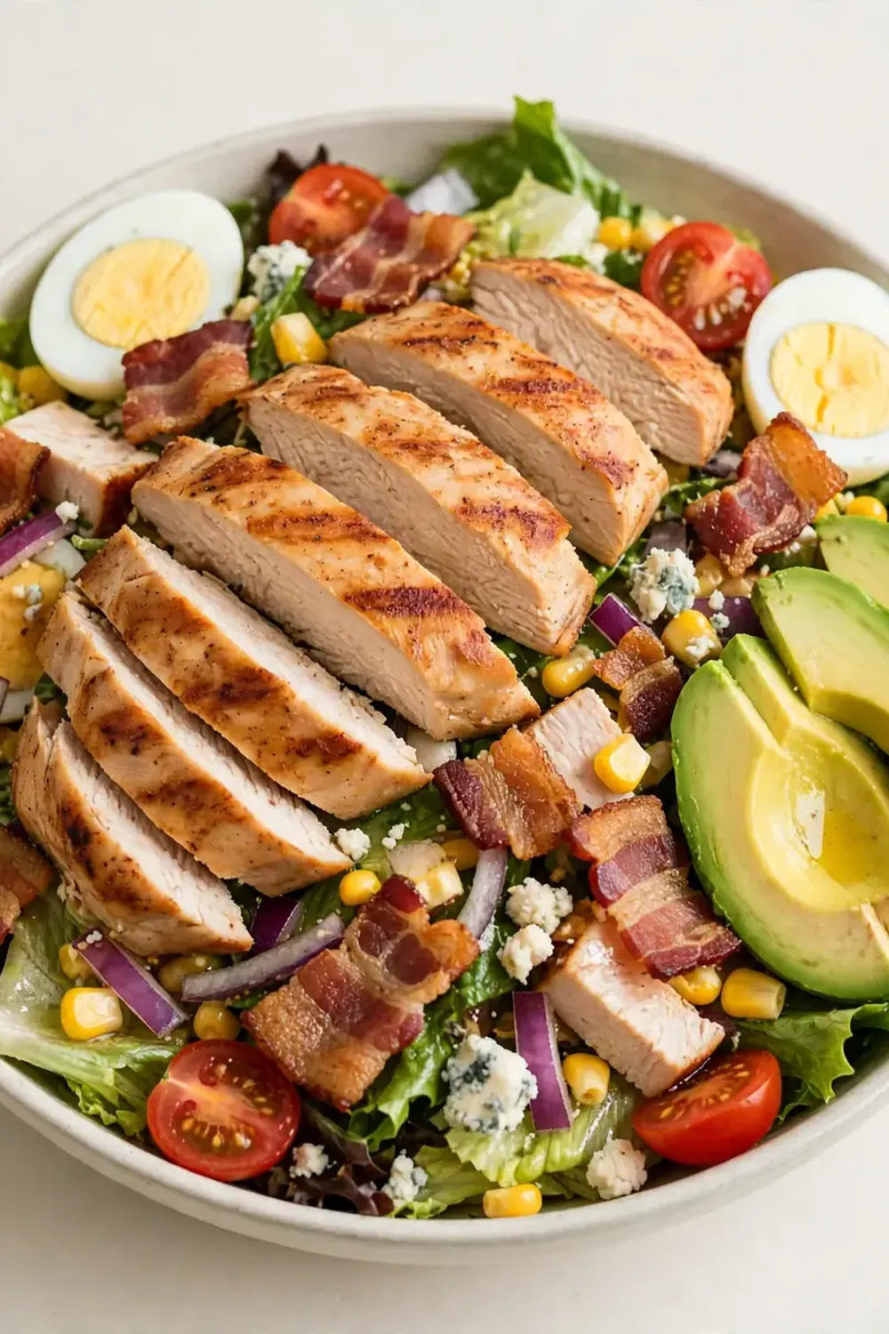 Grilled Chicken Cobb Salad (Turkey Bacon)