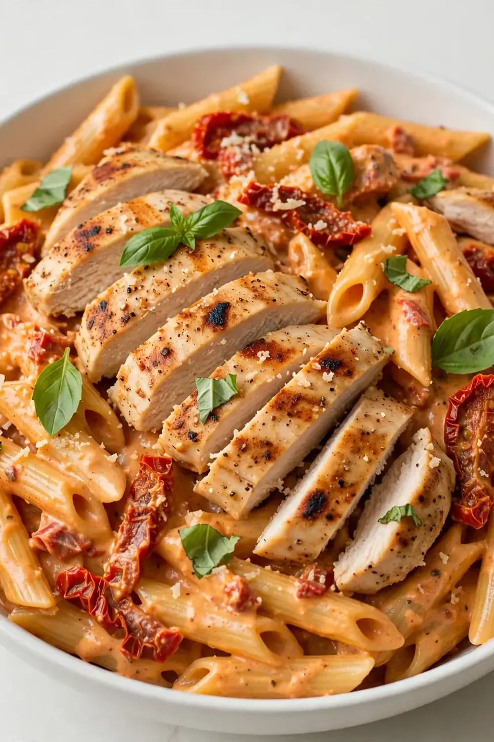 Creamy Sun-Dried Tomato Chicken Penne