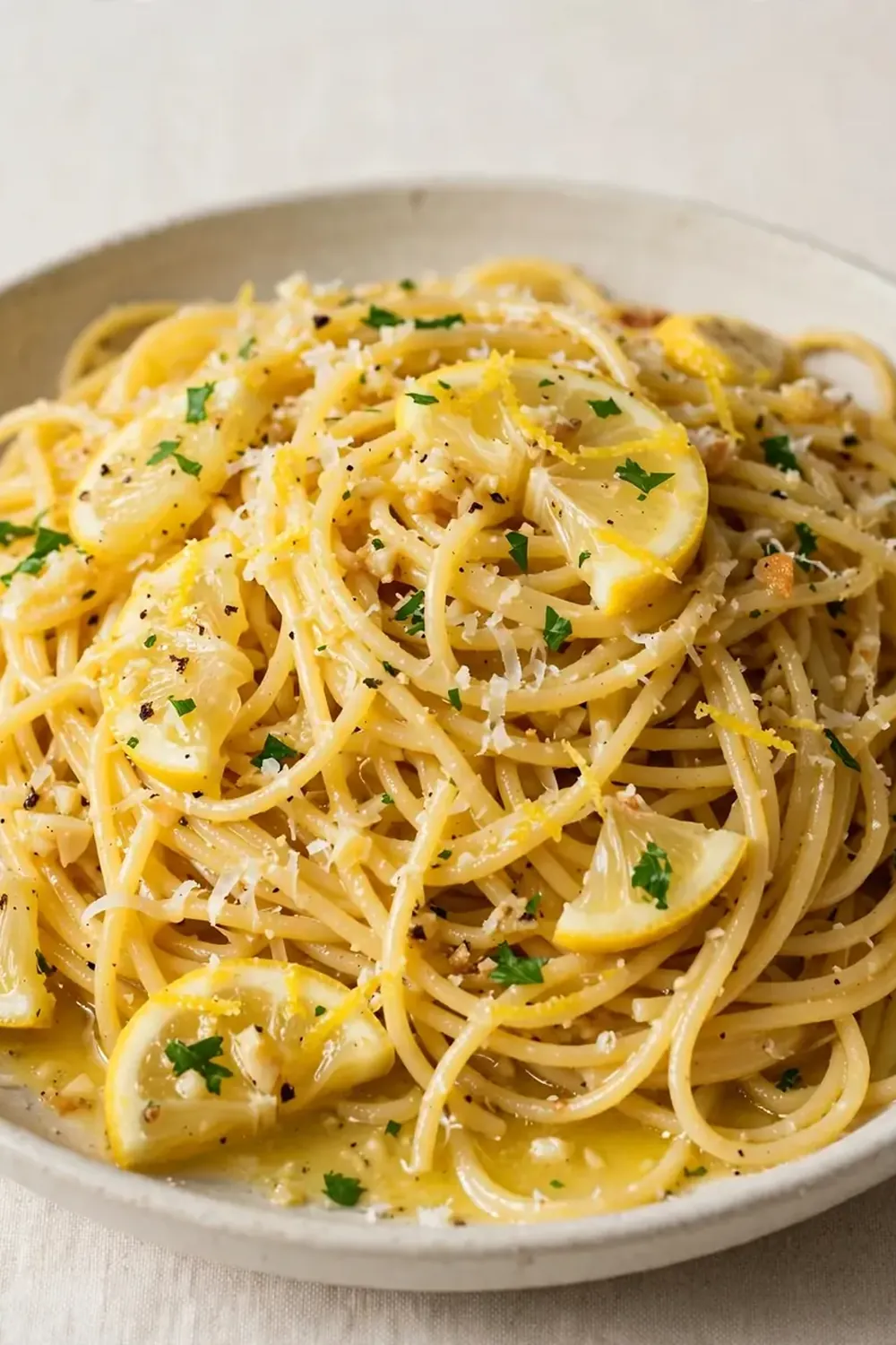 lemon garlic butter sauce pasta