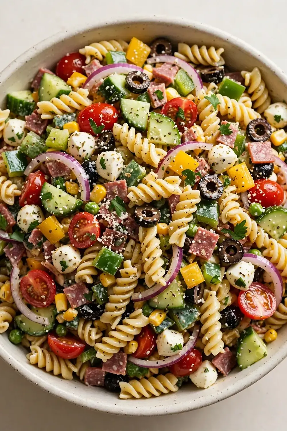 no bake pasta salad potluck