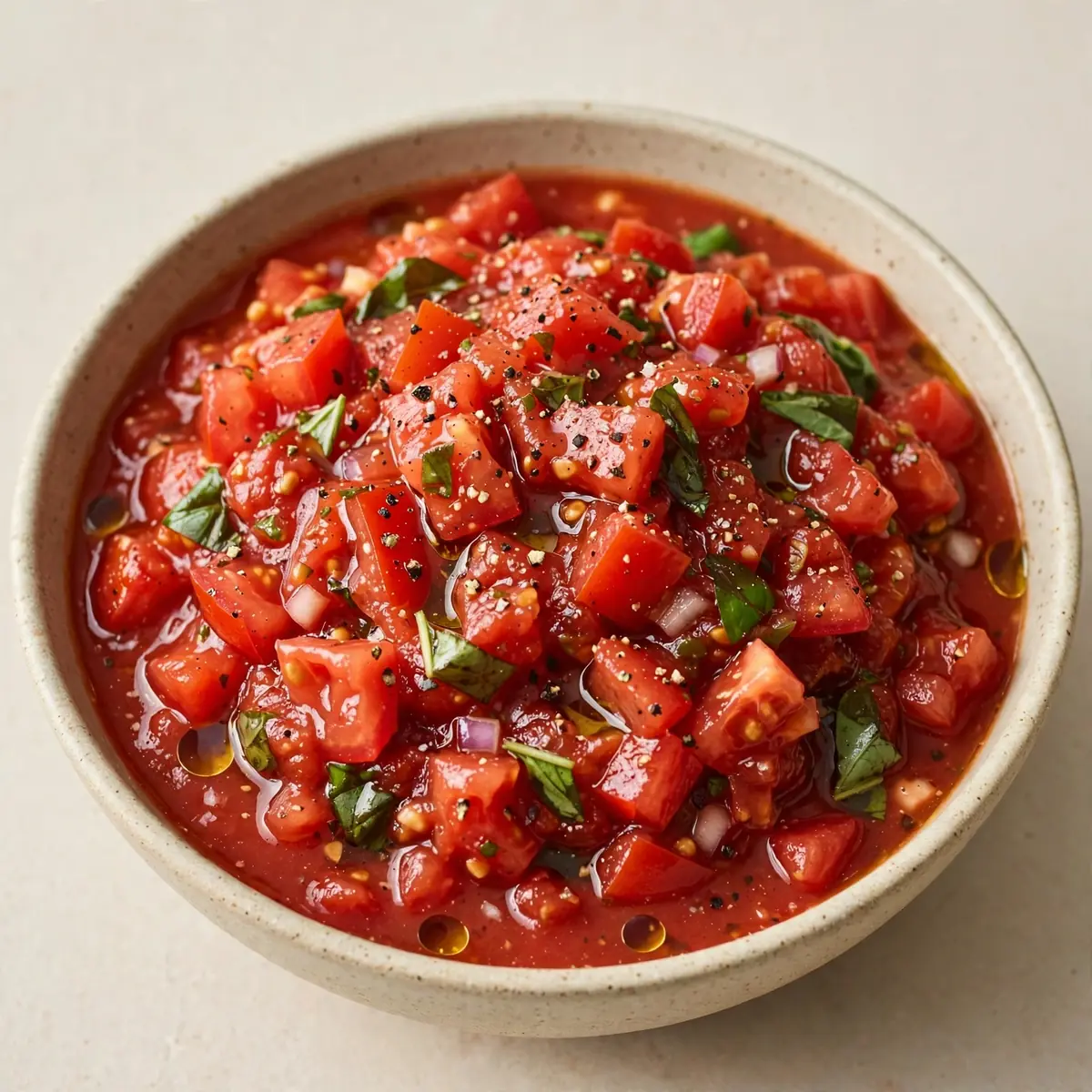 No Cook Fresh Tomato Sauce
