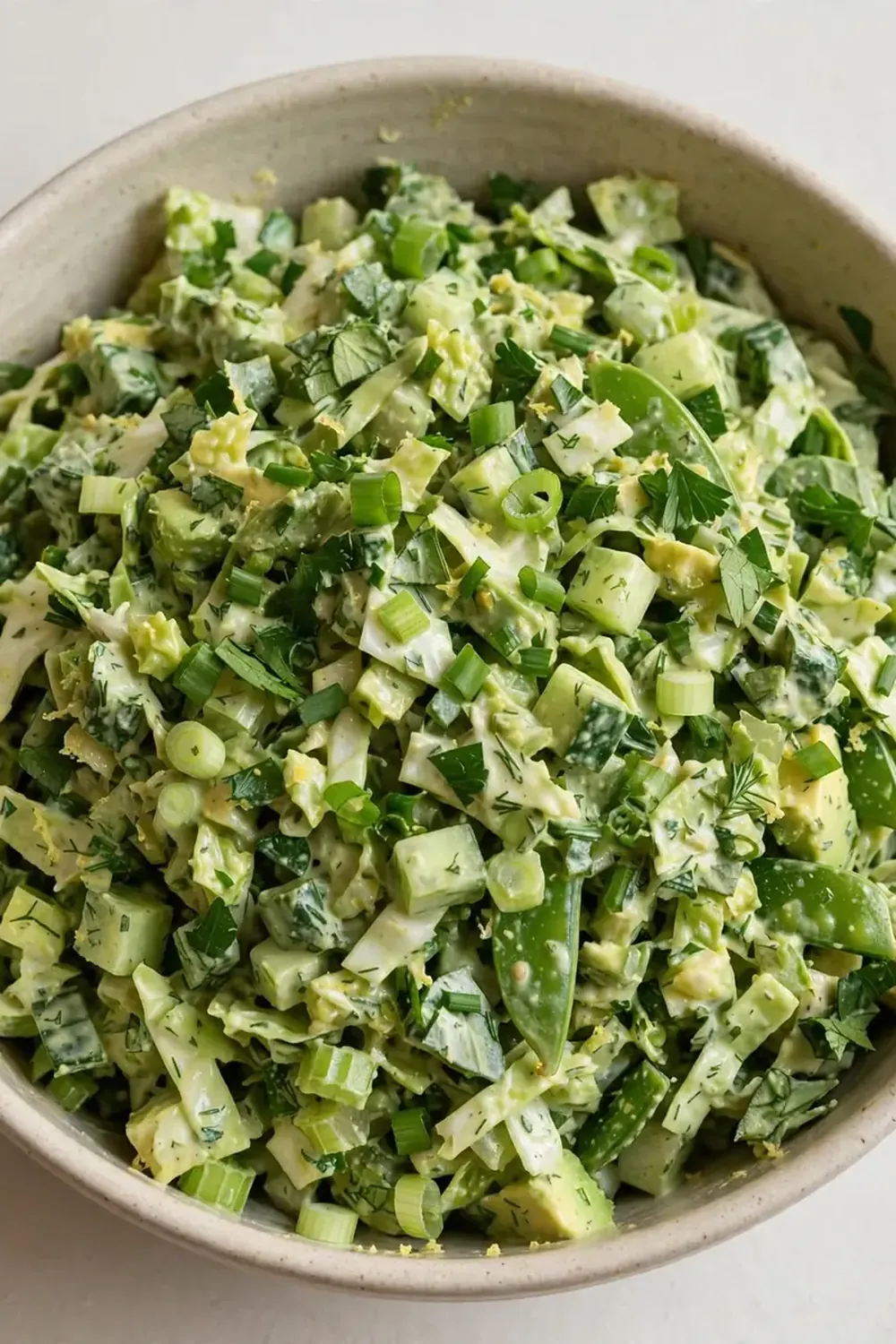 Chopped Green Goddess Salad
