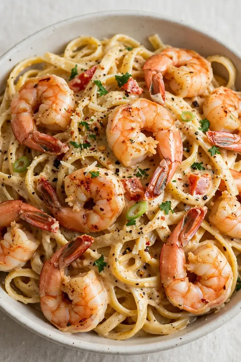 Creamy Cajun Shrimp Pasta
