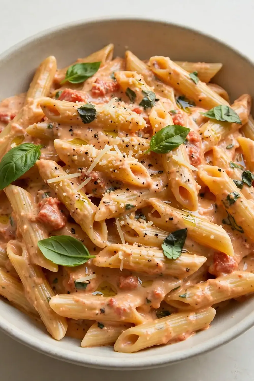 Creamy Tomato Basil Penne