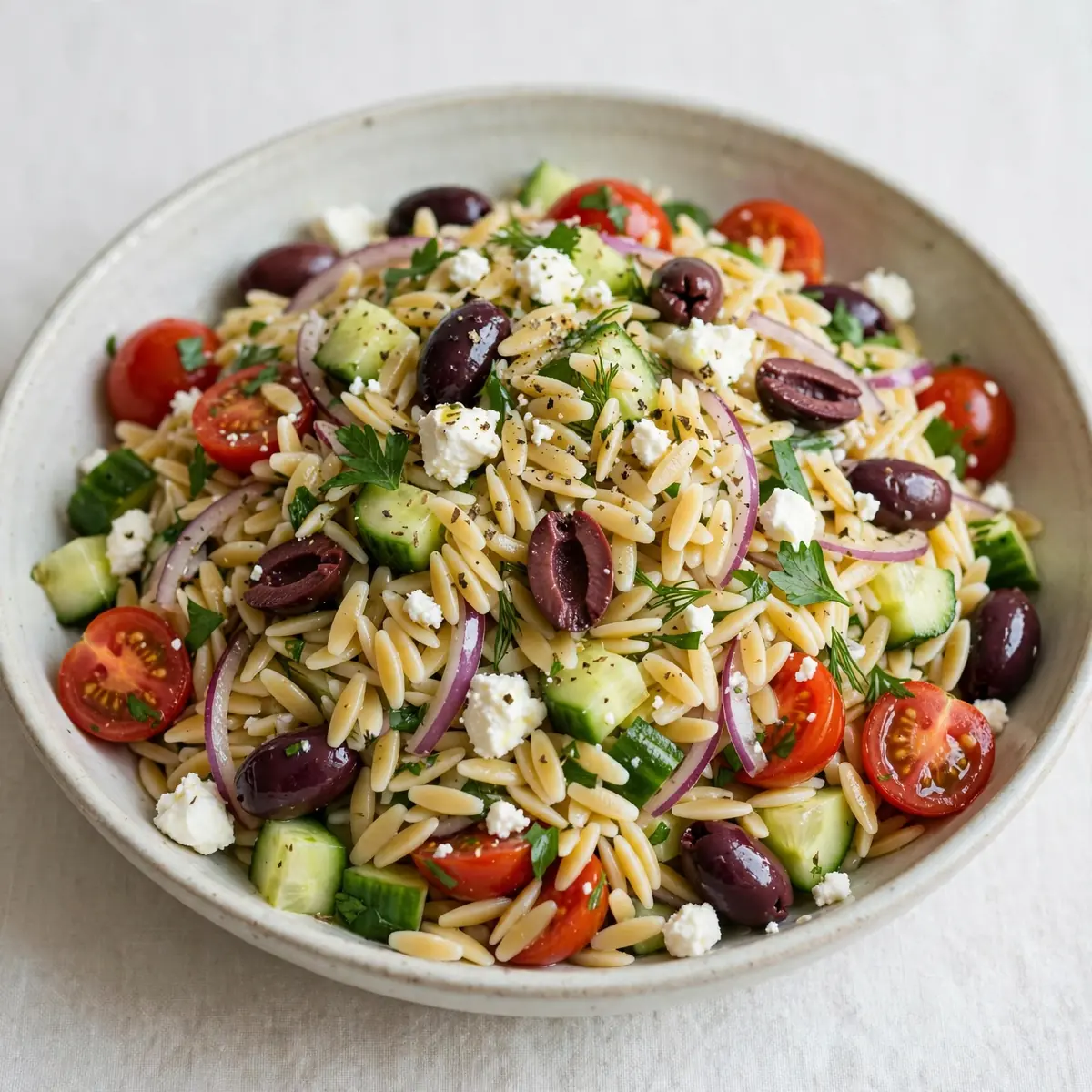 Quick Mediterranean Orzo Salad for Busy Weeknights