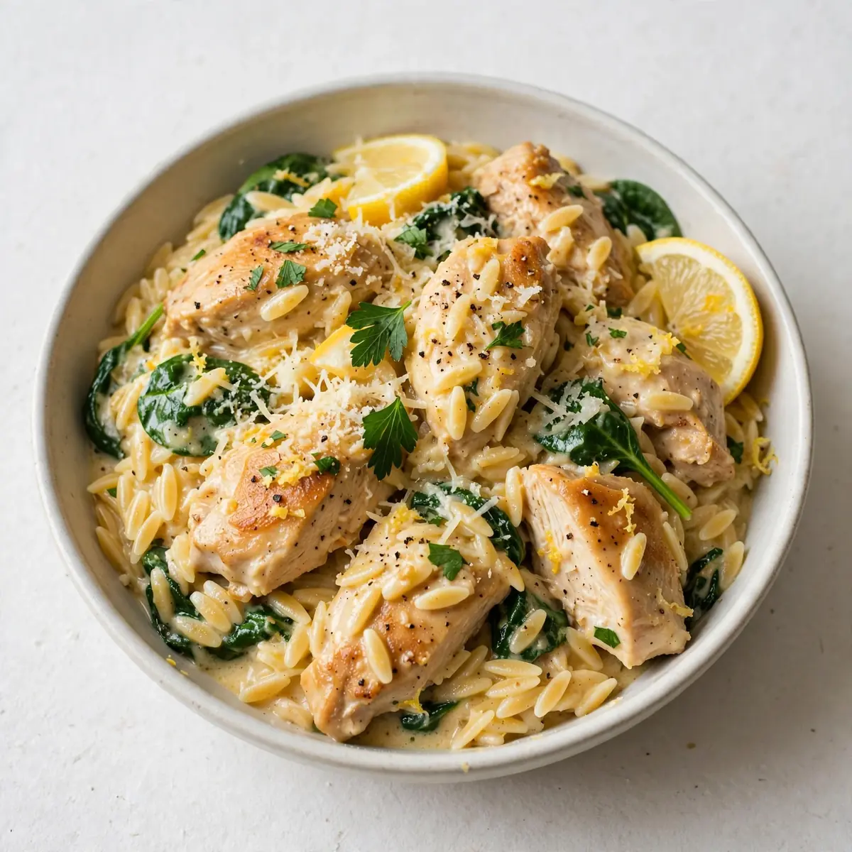 Quick One-Pot Lemon Chicken and Orzo for Busy Nights