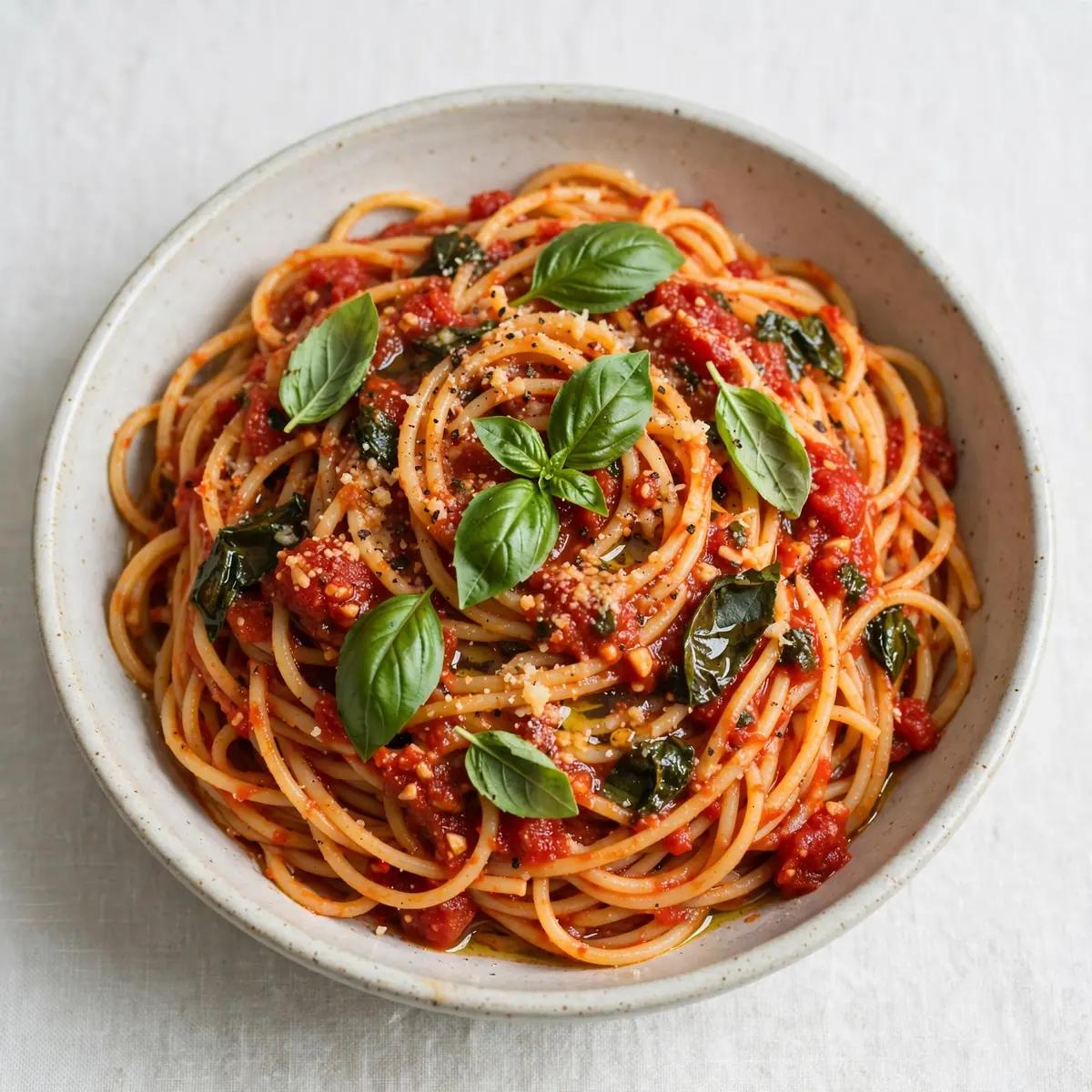 Quick One-Pot Tomato Basil Spaghetti for Busy Weeknights