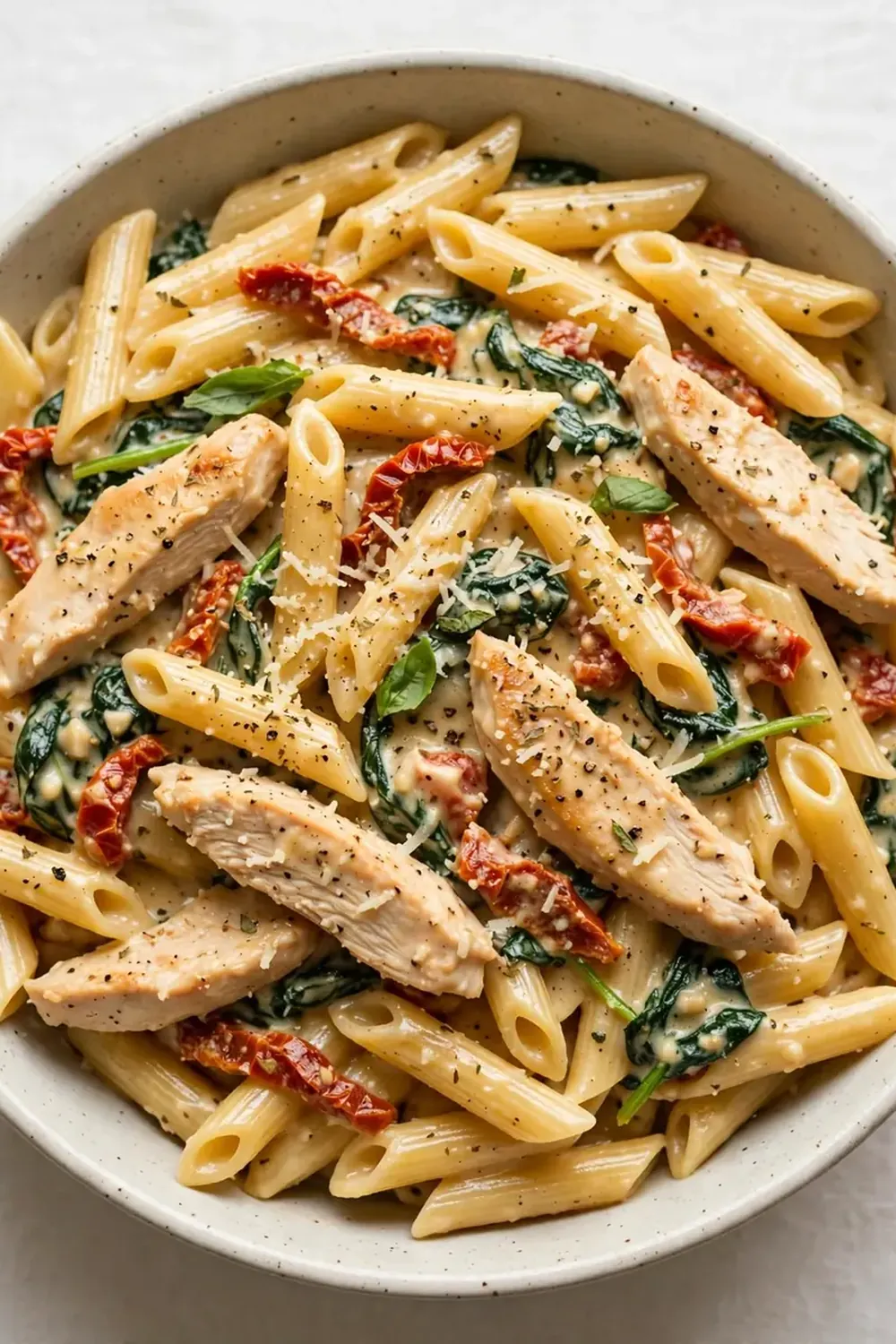 One-Pot Tuscan Chicken Penne