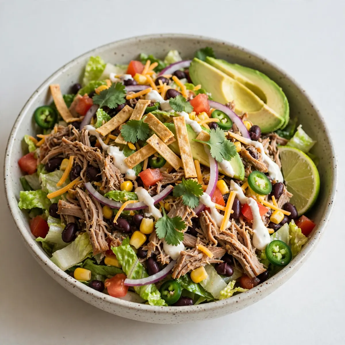 Quick Turkey Black Bean Taco Salad for Busy Weeknights