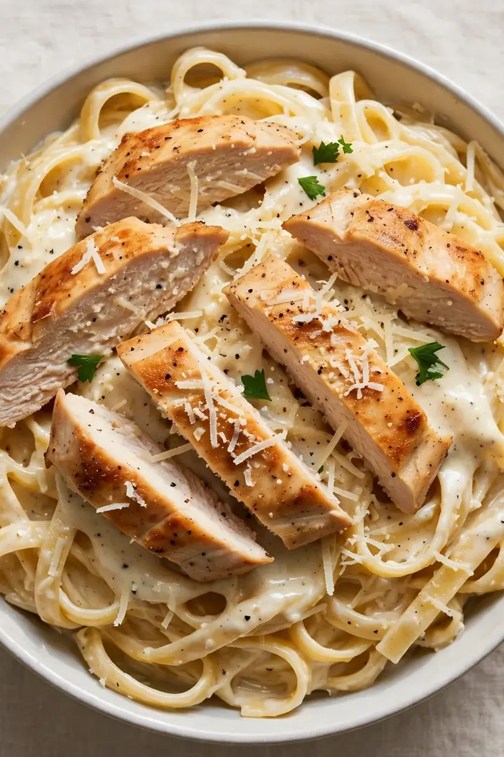 Chicken Fettuccine Alfredo